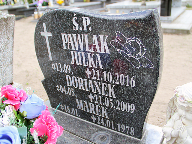 Grób Julia Pawlak