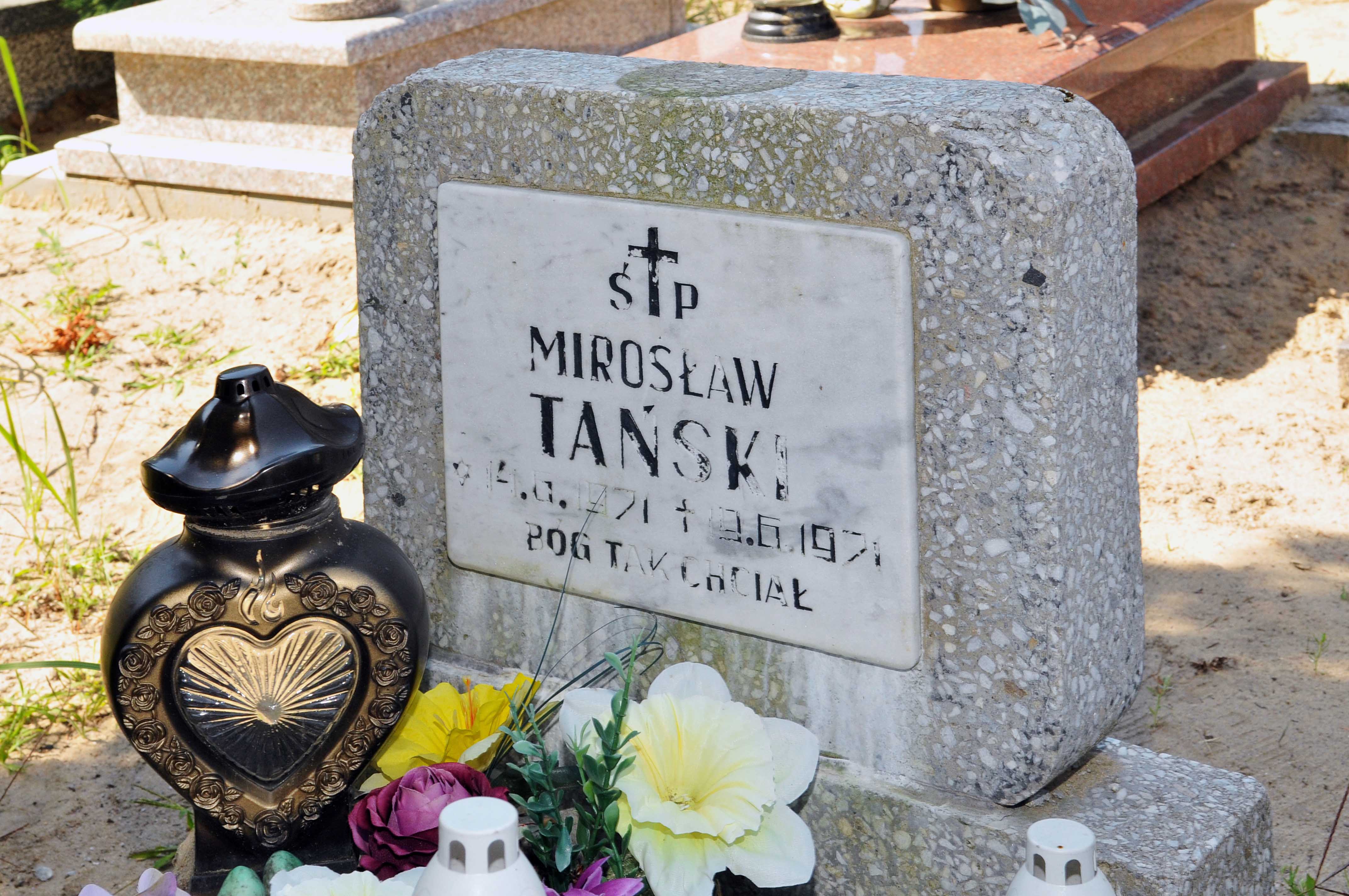 Grób Mirosław Tański