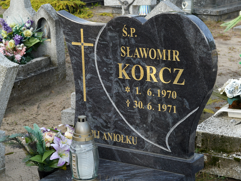 Sławomir Korcz 1971 Bydgoszcz  NMP z Góry Karmel - Grobonet - Wyszukiwarka osób pochowanych