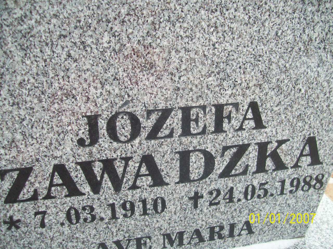 Zdjęcie grobu