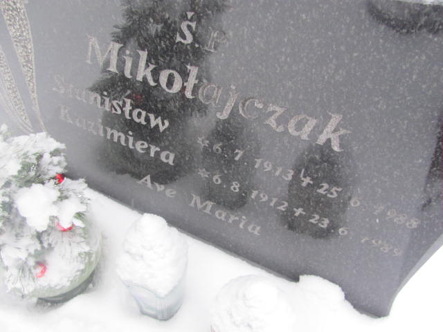 Aleksandra Mikołajczak 1950 Bydgoszcz  NMP z Góry Karmel - Grobonet - Wyszukiwarka osób pochowanych