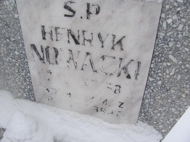 Henryk Nowacki 1949 Bydgoszcz  NMP z Góry Karmel - Grobonet - Wyszukiwarka osób pochowanych