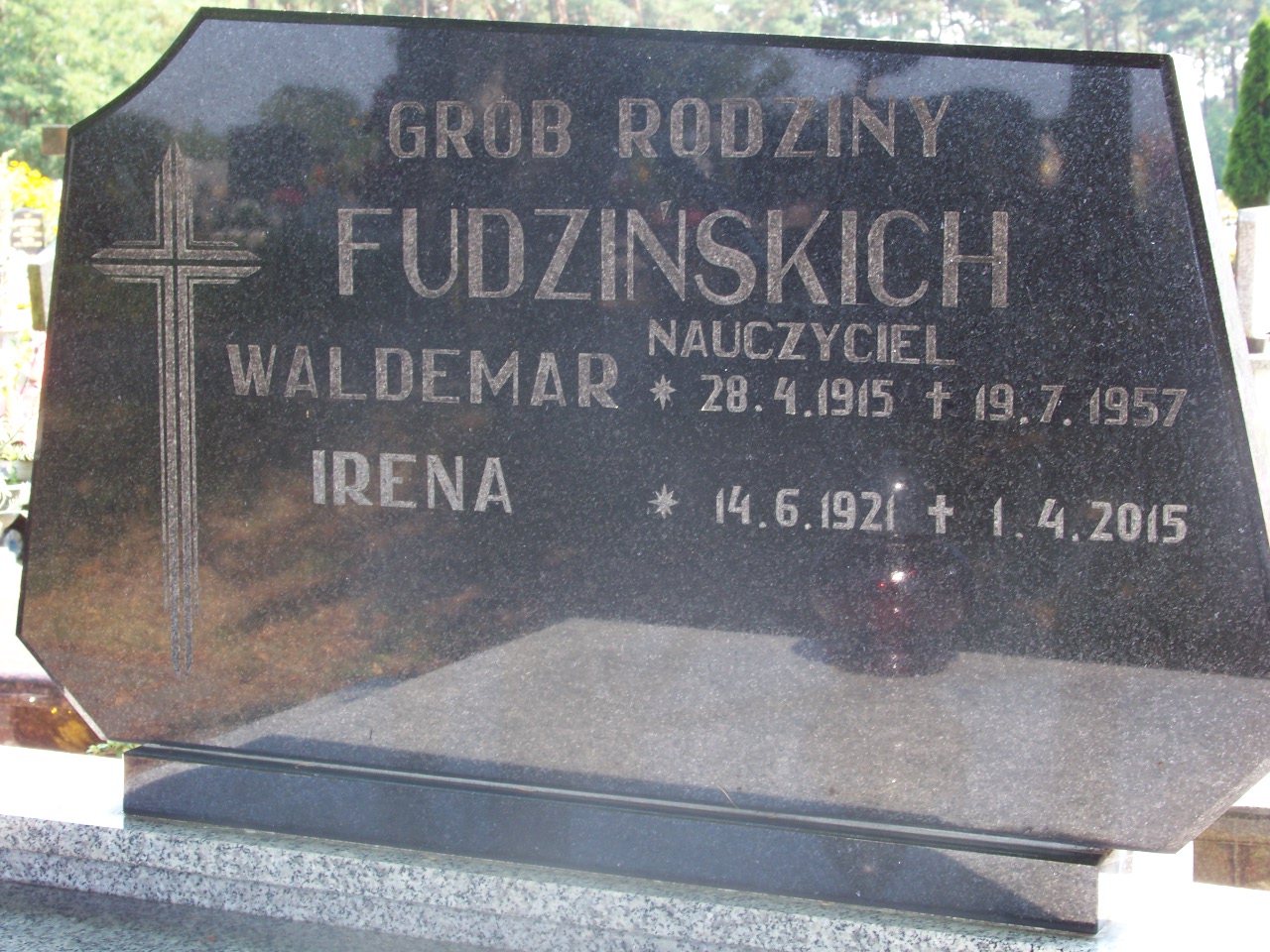 Irena Fudzińska 1921 Bydgoszcz  NMP z Góry Karmel - Grobonet - Wyszukiwarka osób pochowanych