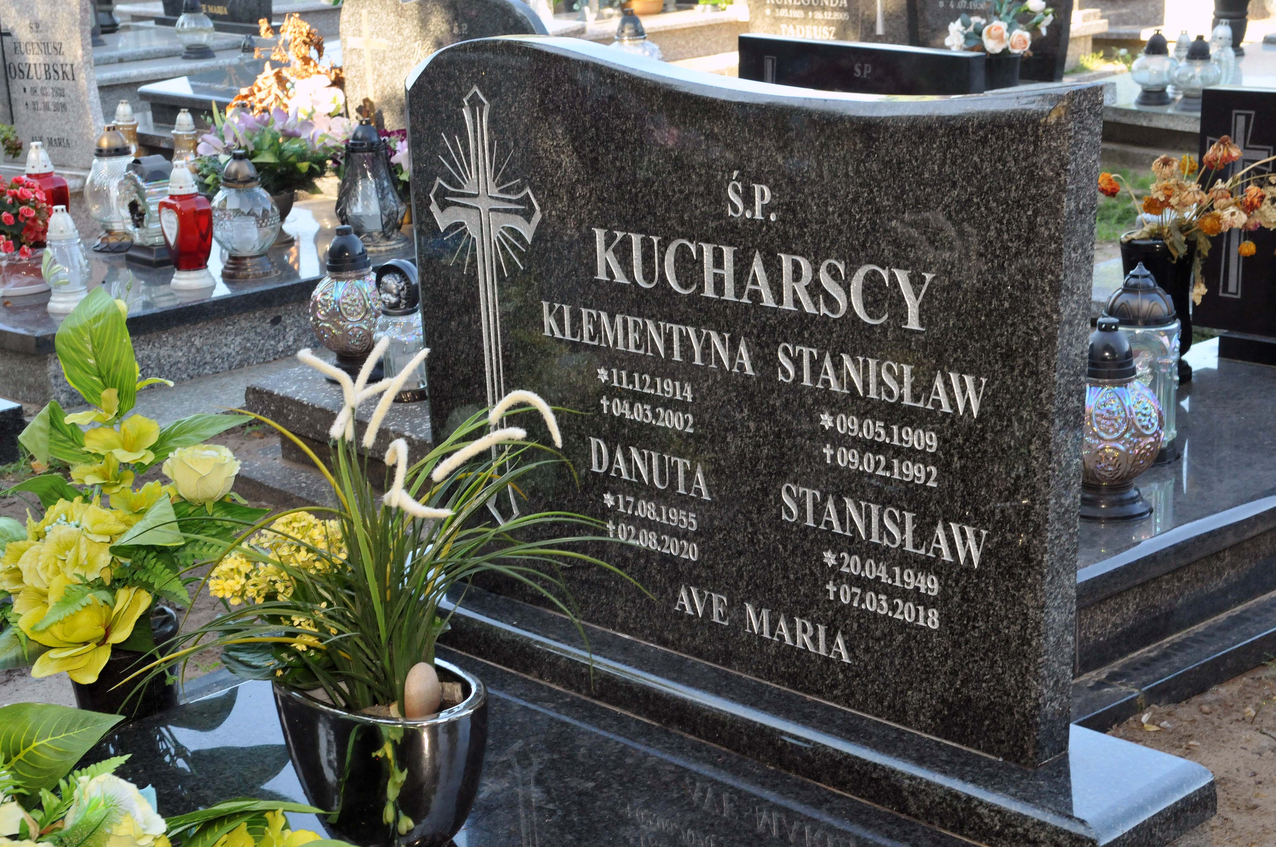 Klementyna Kucharska 1914 Bydgoszcz  NMP z Góry Karmel - Grobonet - Wyszukiwarka osób pochowanych