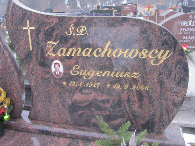 Eugeniusz Zamachowski  1927 Bydgoszcz  NMP z Góry Karmel - Grobonet - Wyszukiwarka osób pochowanych