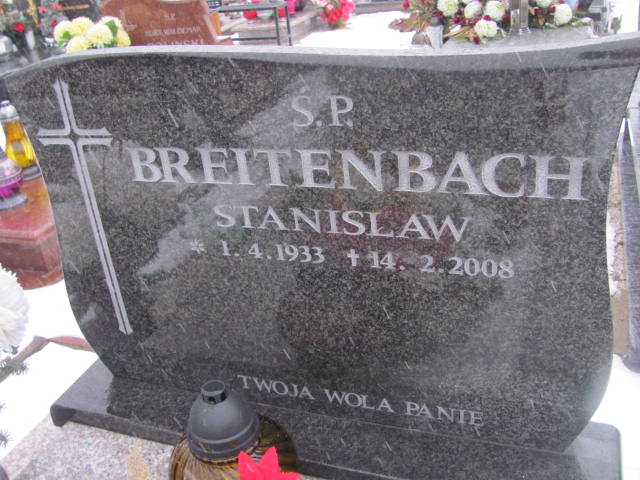Stanisław Breitenbach 1933 Bydgoszcz  NMP z Góry Karmel - Grobonet - Wyszukiwarka osób pochowanych