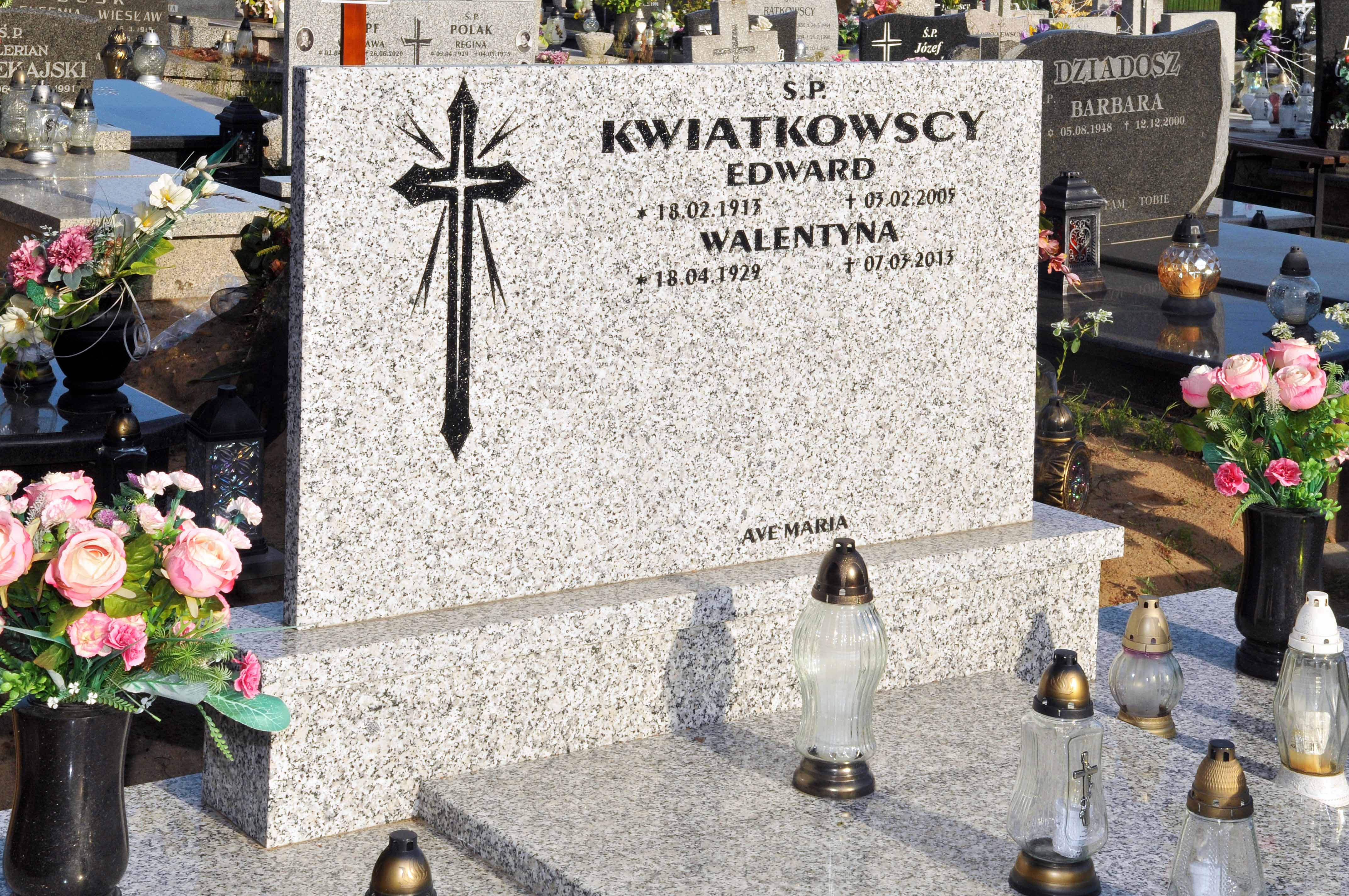 Walentyna Kwiatkowska 1929 Bydgoszcz  NMP z Góry Karmel - Grobonet - Wyszukiwarka osób pochowanych