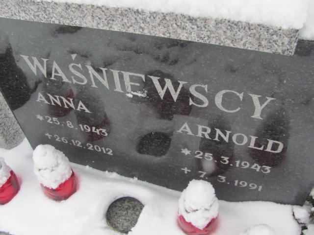 Anna Waśniewska 1943 Bydgoszcz  NMP z Góry Karmel - Grobonet - Wyszukiwarka osób pochowanych